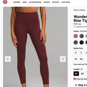Wunder Train High Rise Leggings